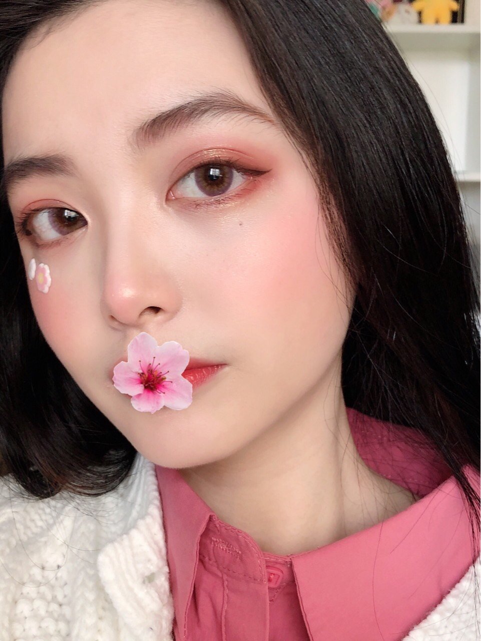 【春天最适合这样的妆容 | 减龄樱花妆容】