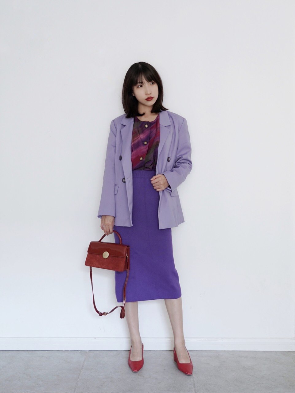 【colorful blazer】彩色西装怎么穿