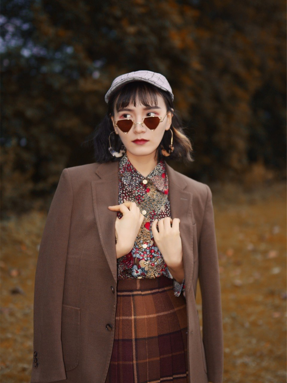 日常穿搭|复古雅痞女孩大法