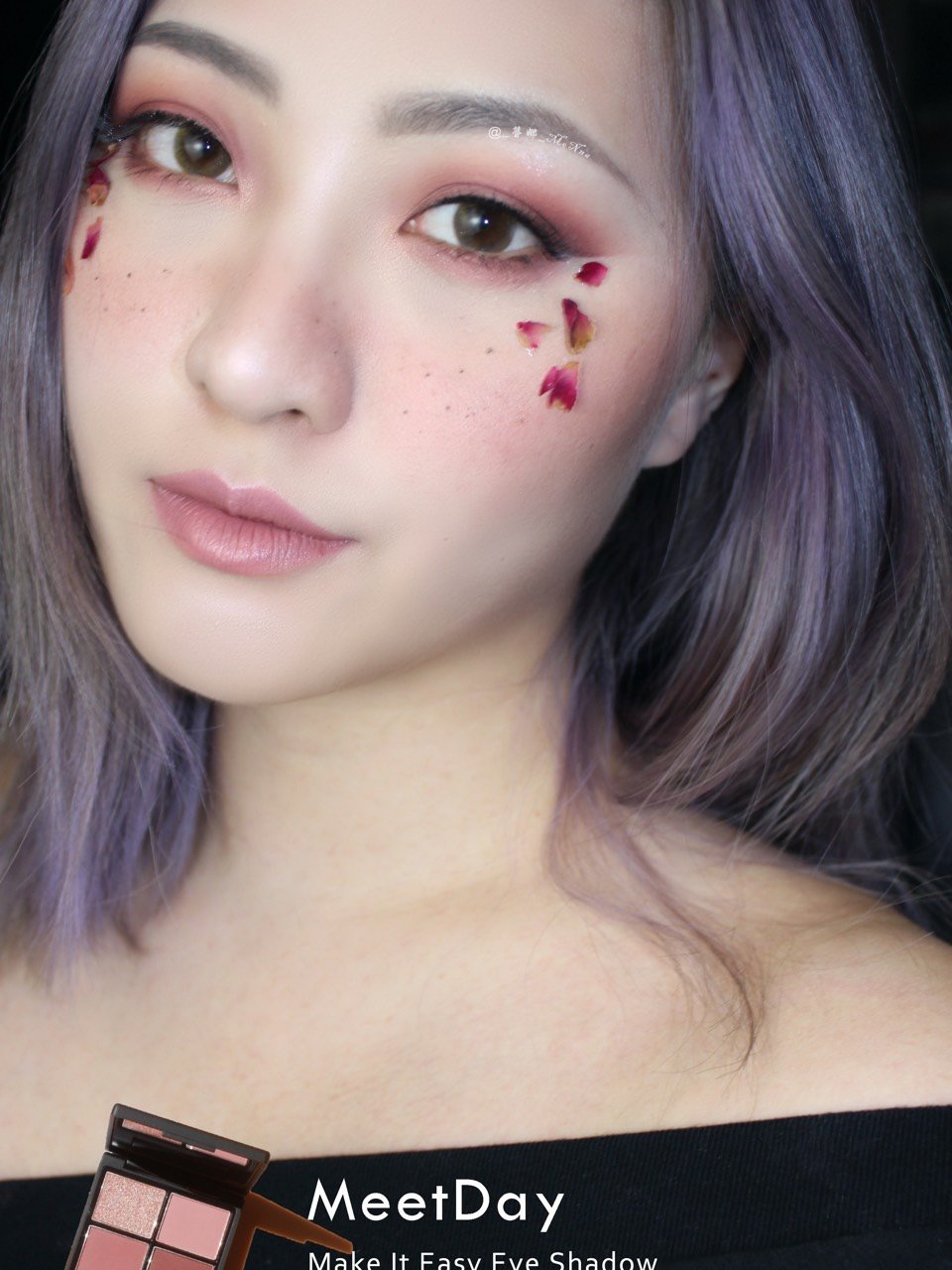 日常小温柔!干枯玫瑰系妆容教程