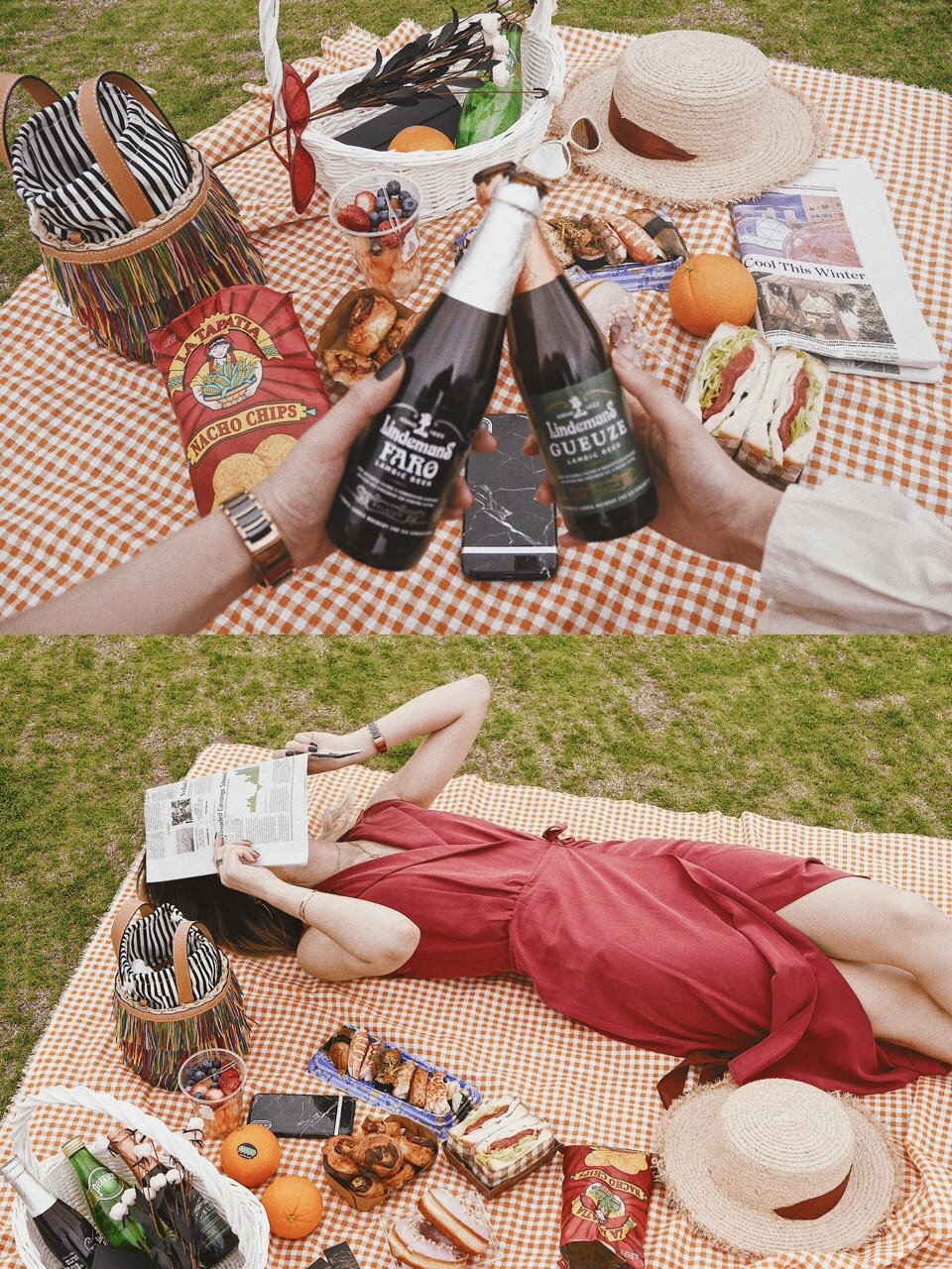 人均一百搞定ins风野餐 | 附调色教程