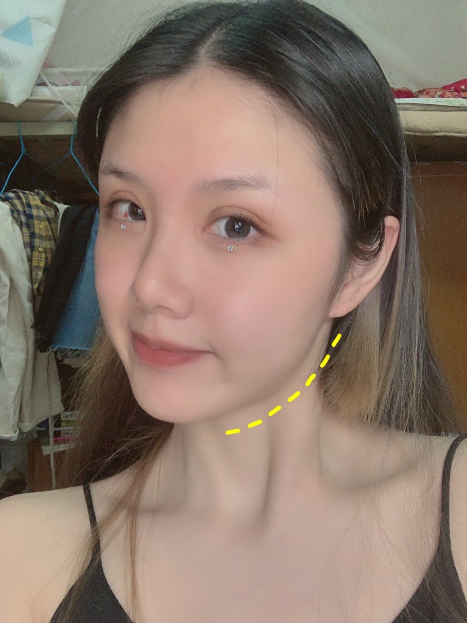 最美下颌线侧颜美不美,下颌占一半