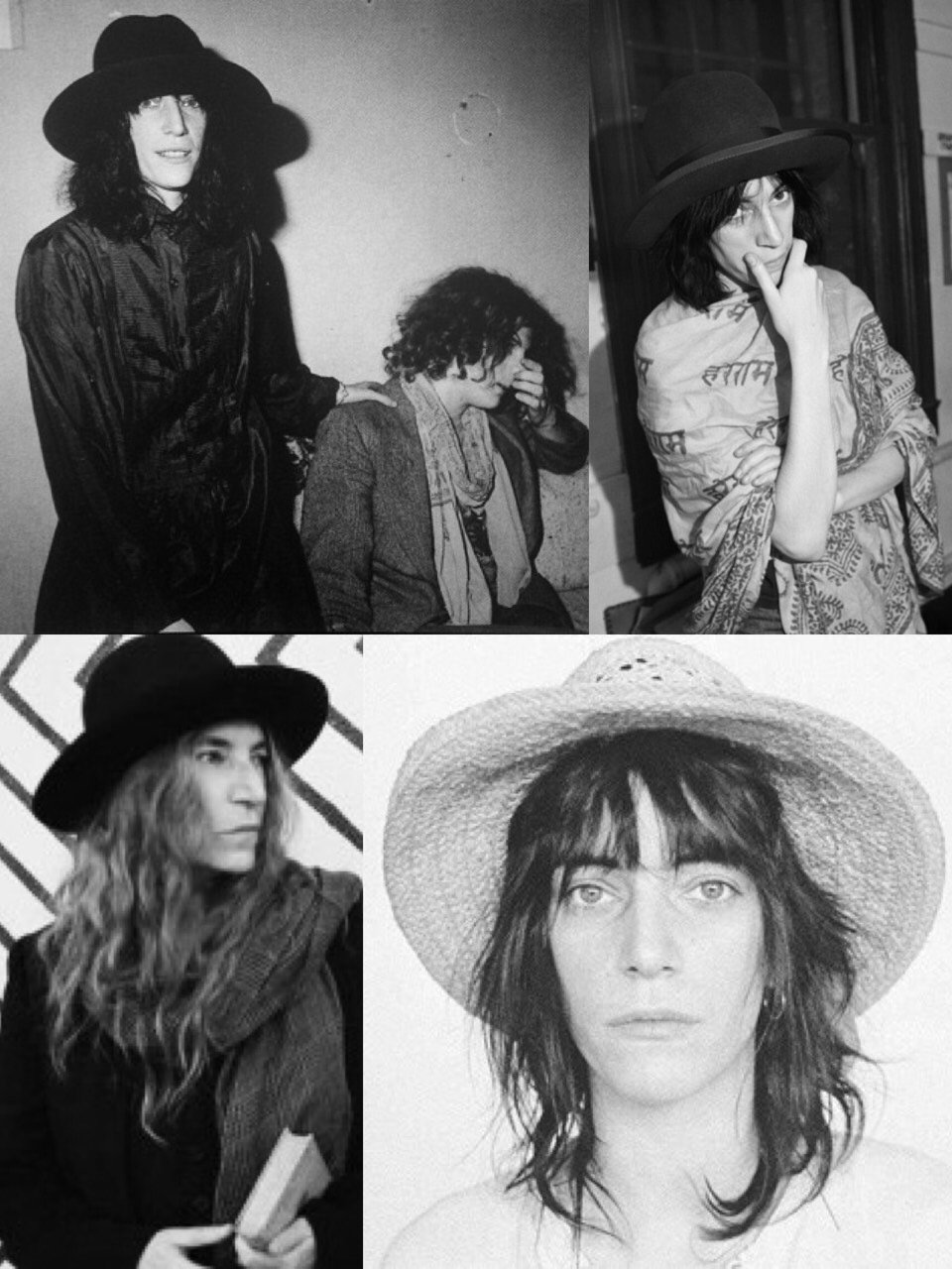 灵感偶像patti smith#高美商穿搭