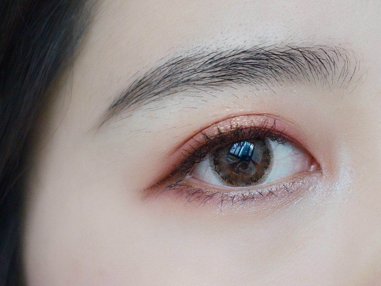 小酒窝长睫毛迷人的无可救药