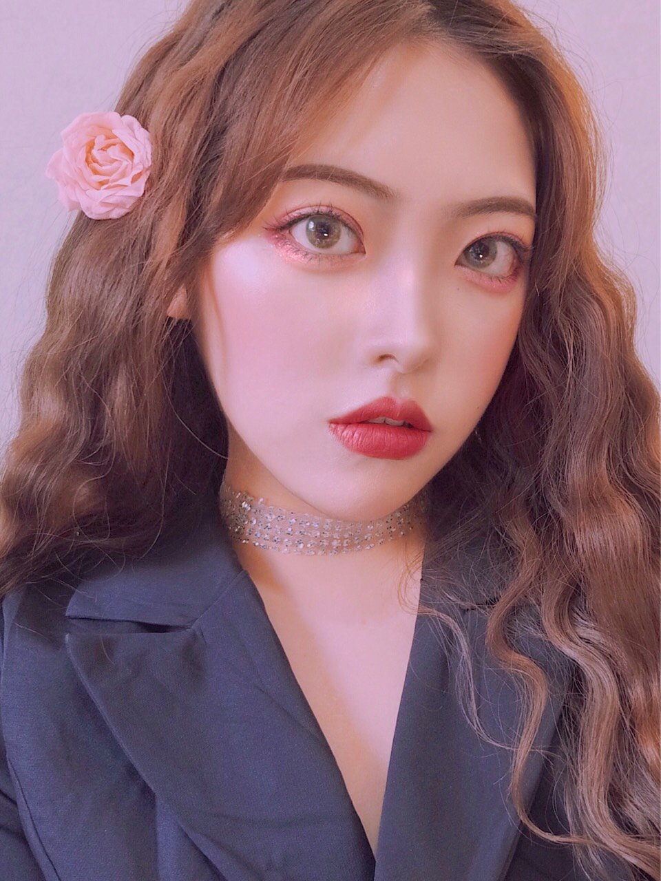 pony大神仿妆 | 适合约会浓情温柔玫瑰妆