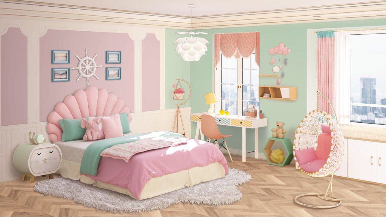 将小屋子收拾的干干净净清清爽爽