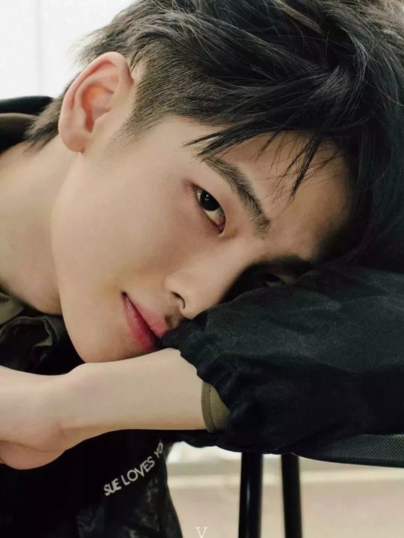 周震南的相貌确实不是大众意义上的帅哥,眼睛小,内双,很多人都get不