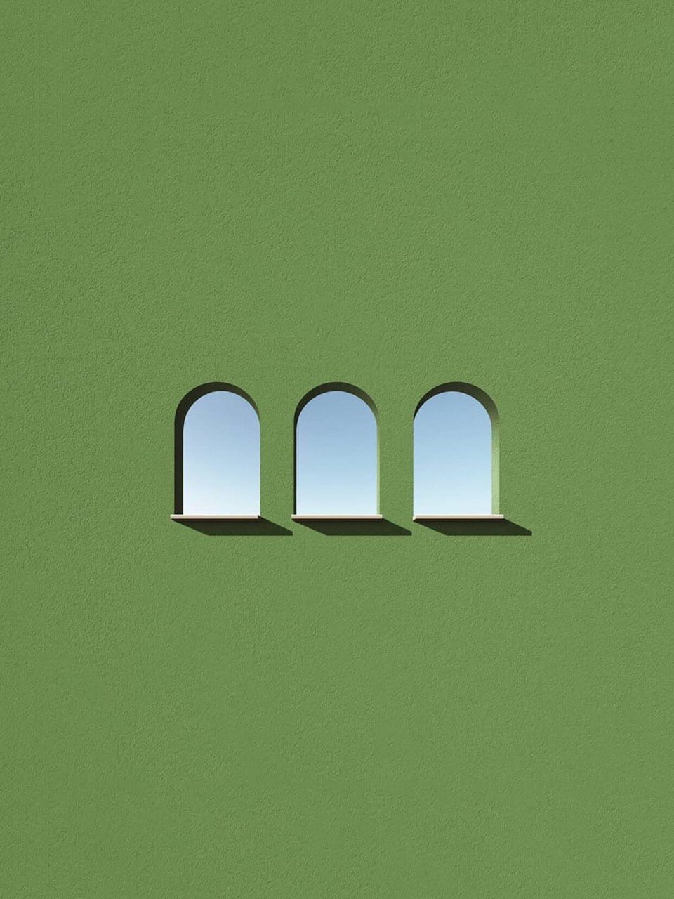 眼底的绿和极简的绿,绿色富有层次,暗含深意._圈子-新氧美容整形