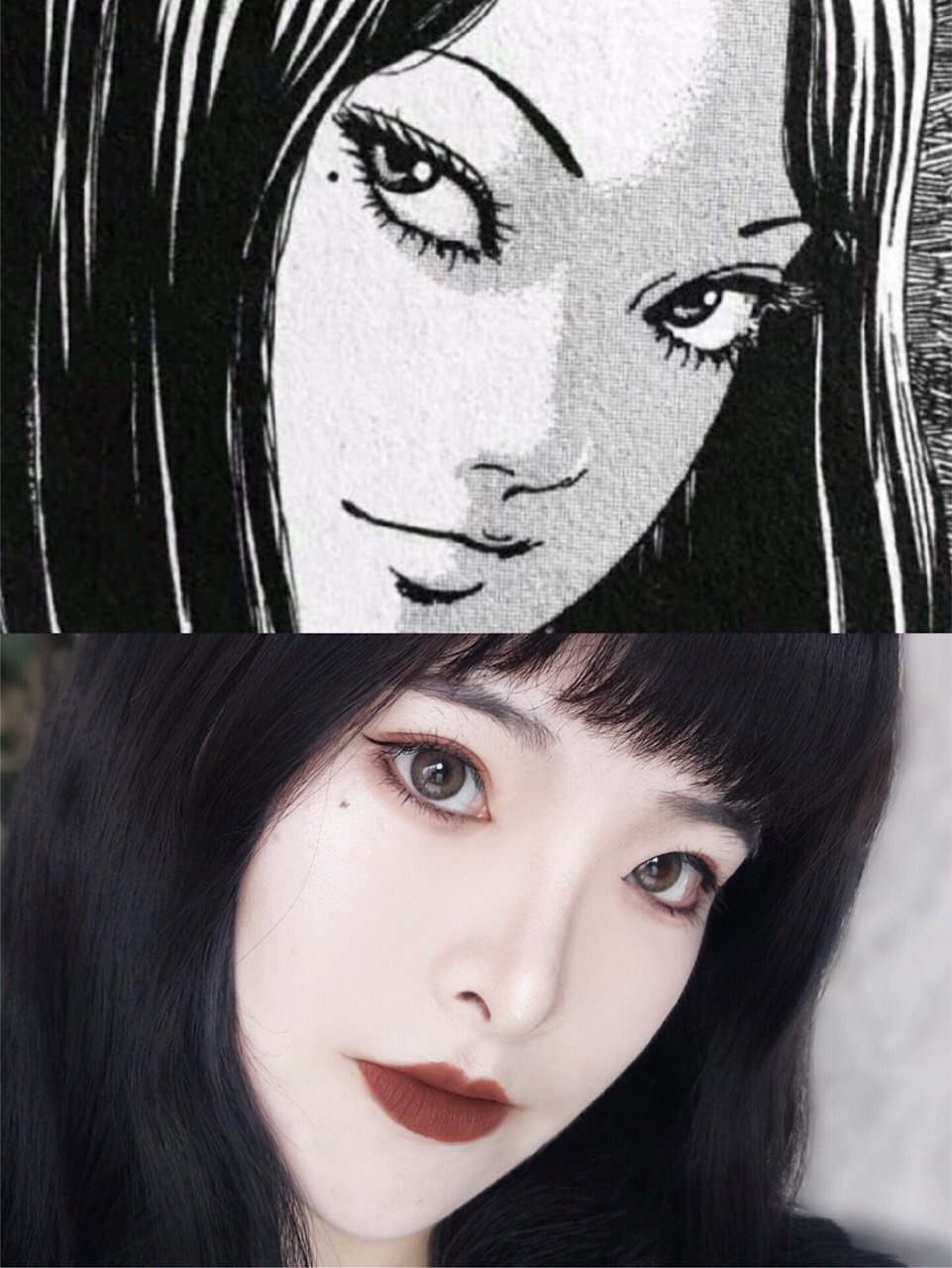 川上富江仿妆附教程做你的富江 魅惑众生