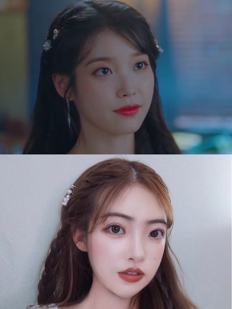 德鲁纳酒店发型合集剧中iu同款发型教程