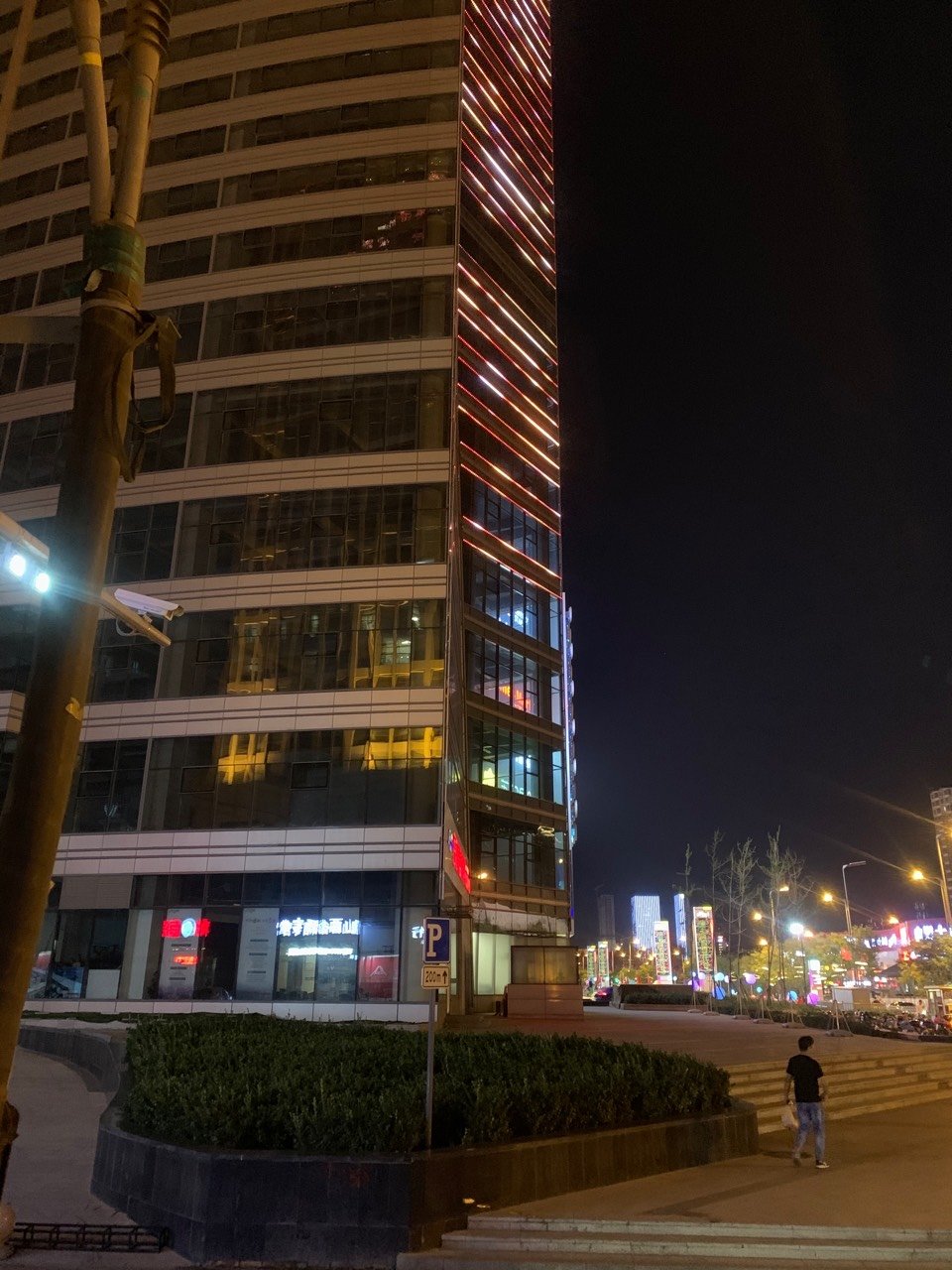 下班路上的写字楼