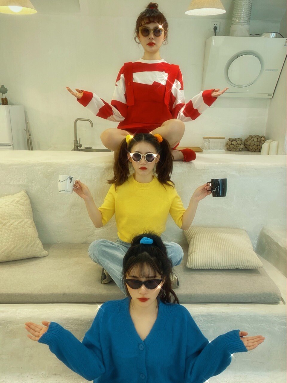 刷爆朋友圈沙雕闺蜜照pose大全