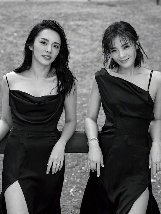 7715小陶虹和海清两位美人同时拍摄了一组照片,一个美_圈子-新氧