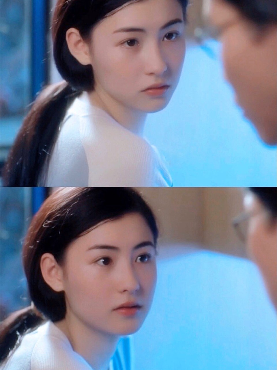 眉骨高才高级贴骨眉的好例子张柏芝