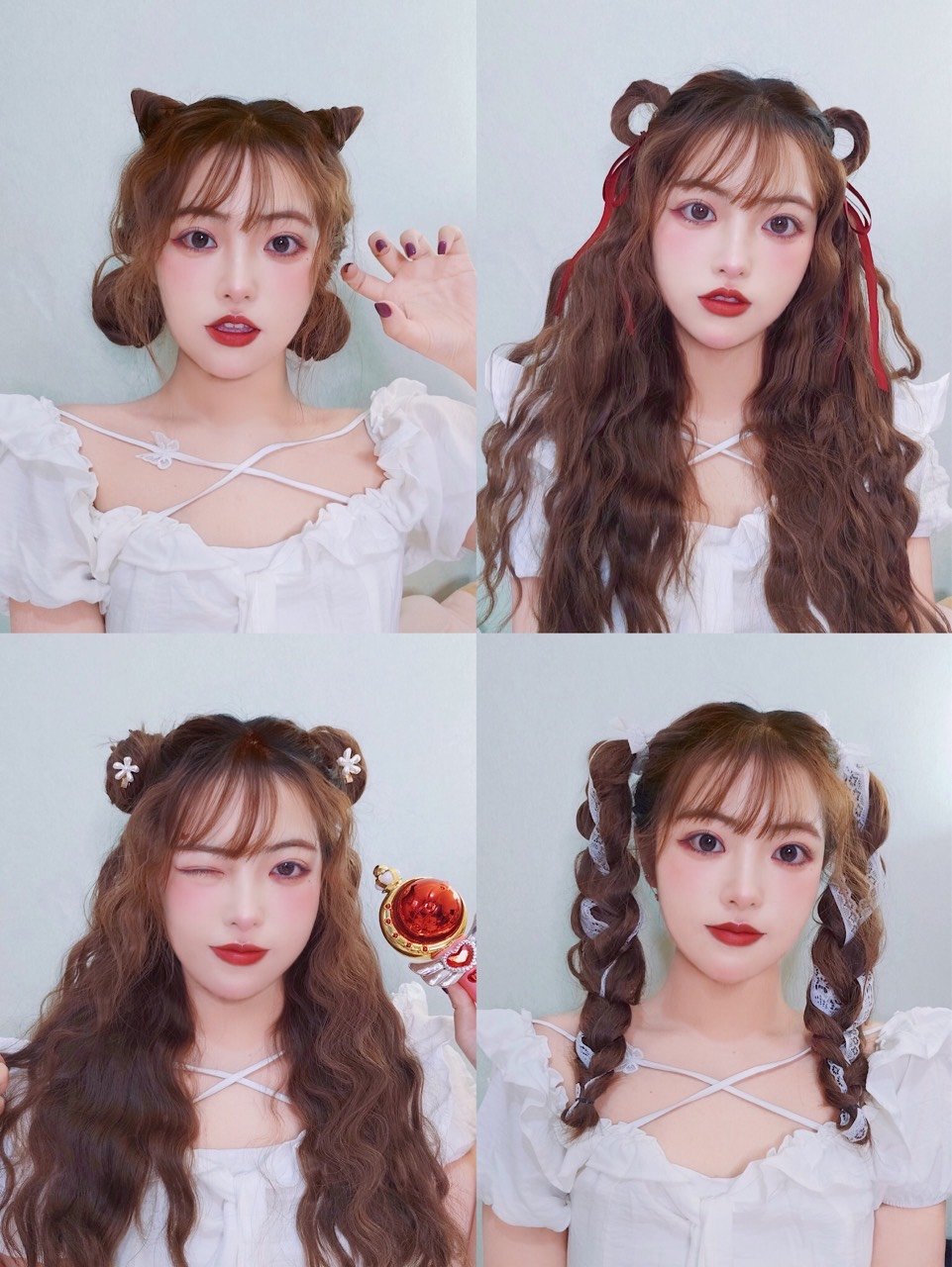 万圣节发型合集 | 一起做个百变少女