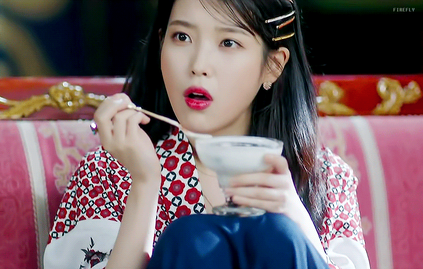 吃甜点能跟iu一样甜哦