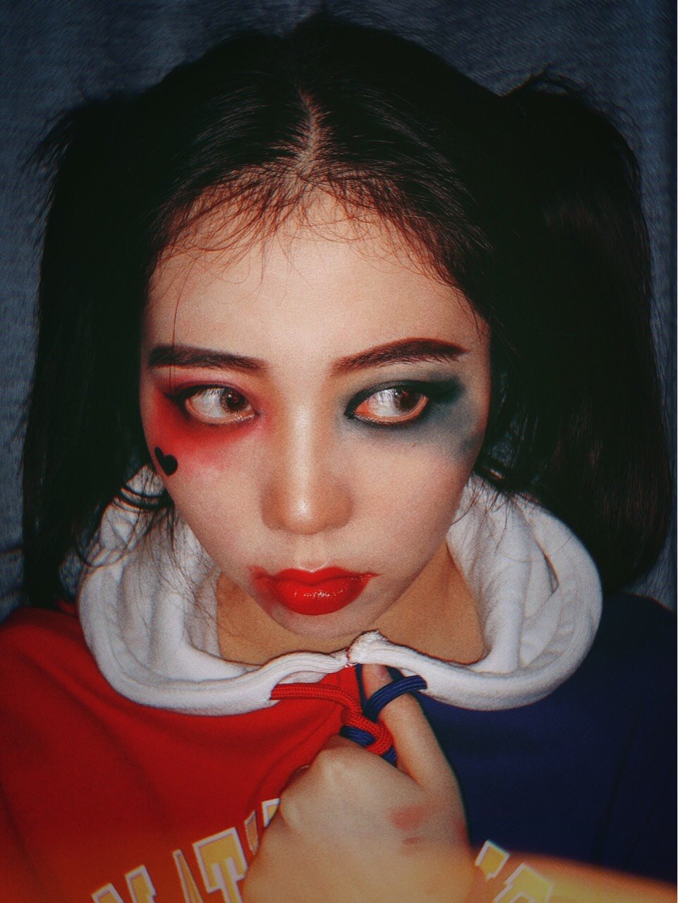 万圣节小丑女仿妆