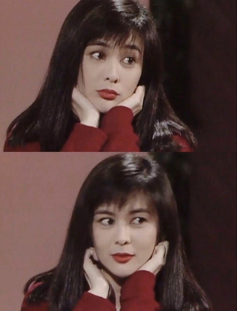 90年代港风的妆容,穿搭,发型一直被效仿,那个时代的女生美得清新自然