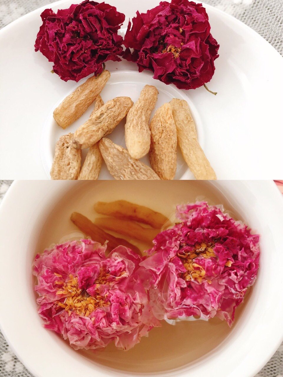 养阴润肺推荐养生茶饮:麦冬玫瑰茶