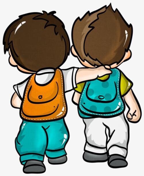 儿时的玩伴最是美好!