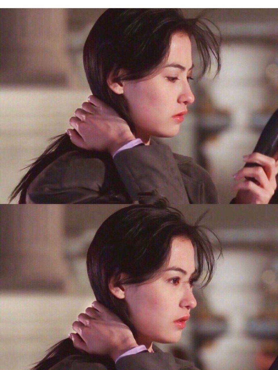 眉骨高才高级贴眉骨的好例子张柏芝