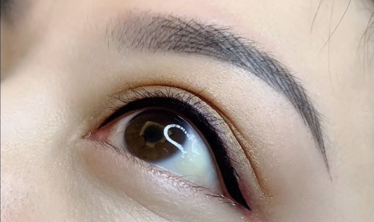 终于把美瞳线做了,今年夏天在也不用在担心眼线晕染成_圈子-新氧美容