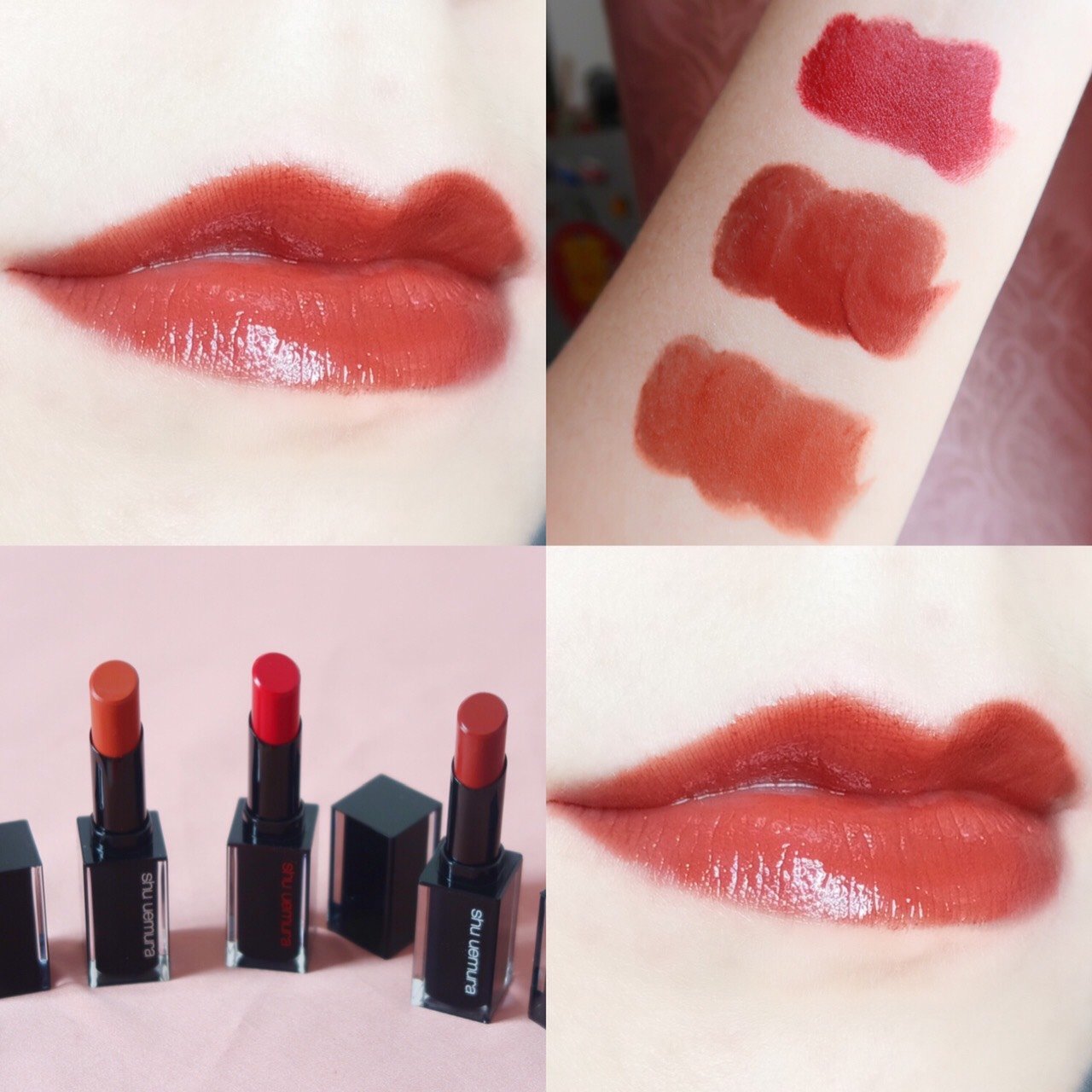 植村秀口红新色br784 这个漆光质地我爱了