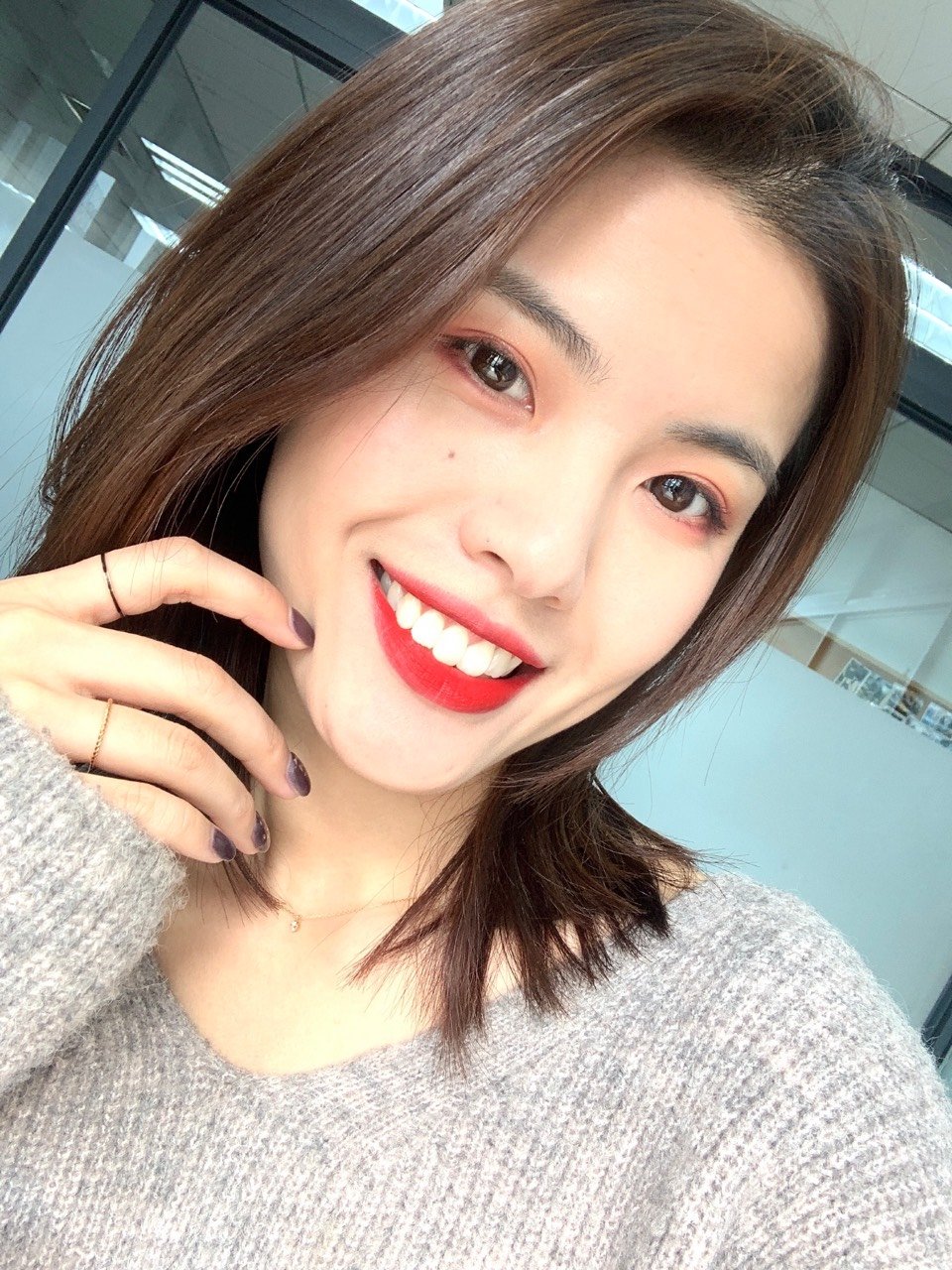 过曝自拍真太好看了!