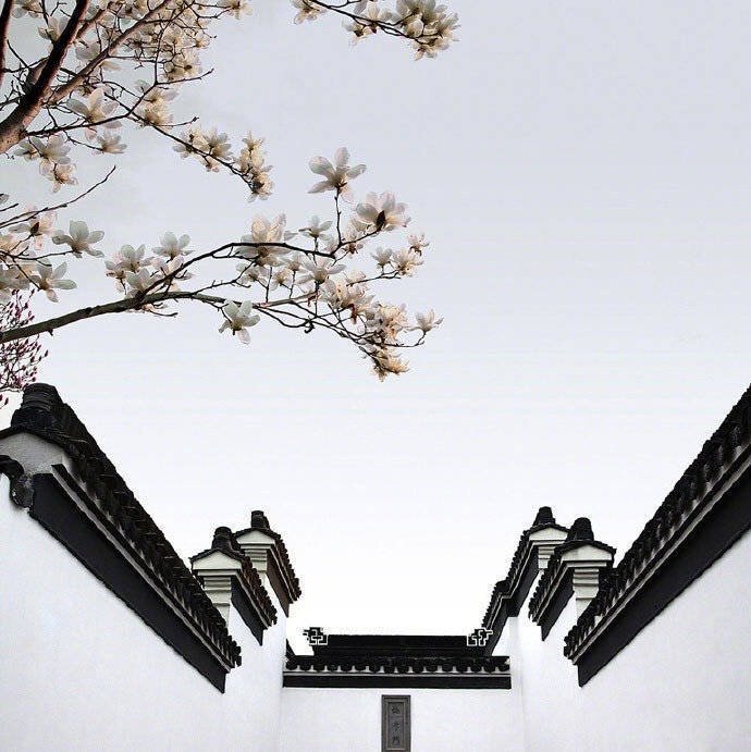 徽派建筑的留白很美