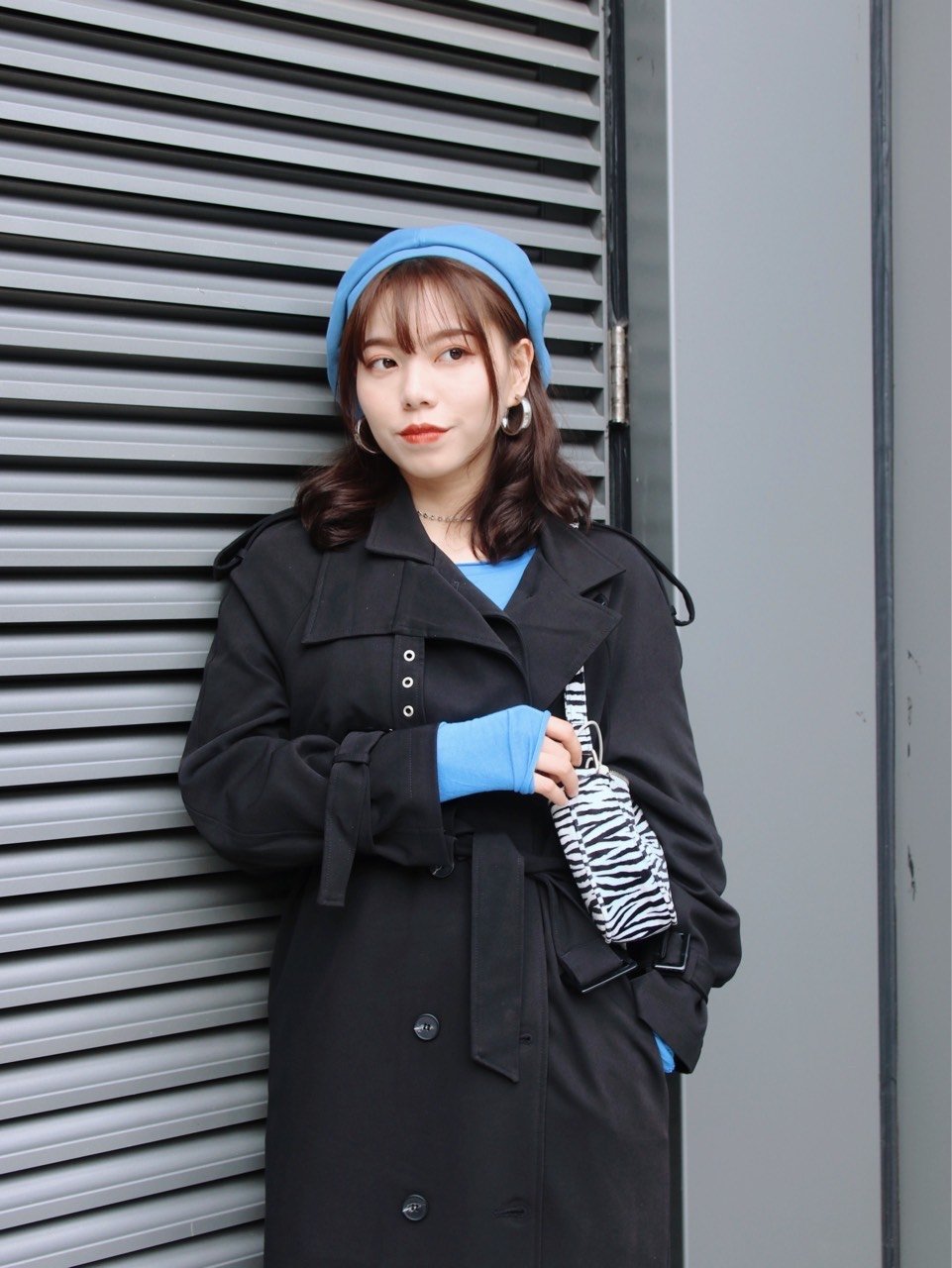 ootd|日杂穿搭小个子秋冬蓝黑cp搭配!