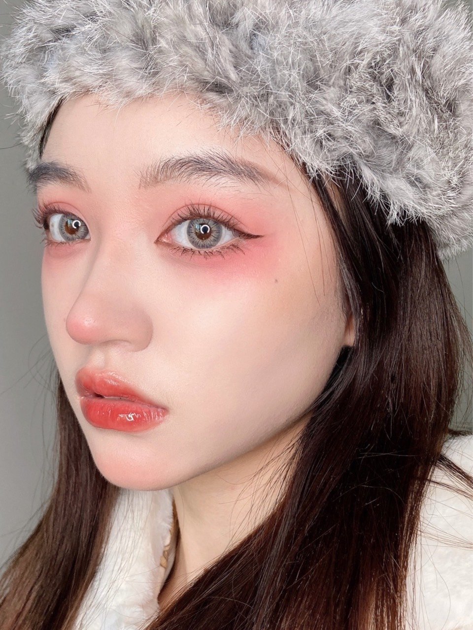 妆容挑战|一块腮红化全脸慵懒厌世微醺妆