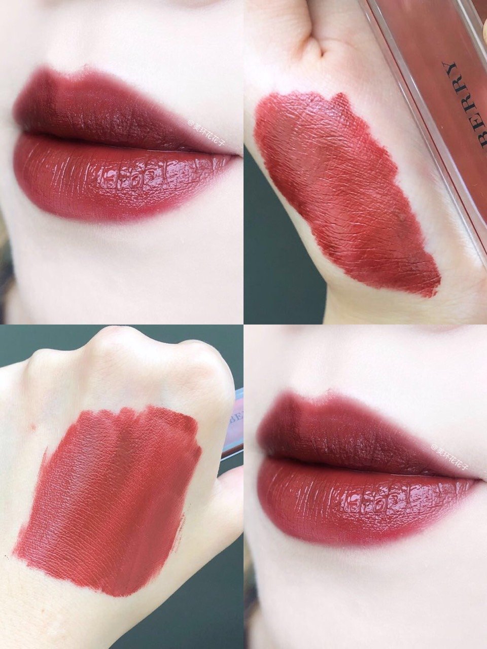 burberry唇釉45 dark russet|_圈子-新氧美容整形