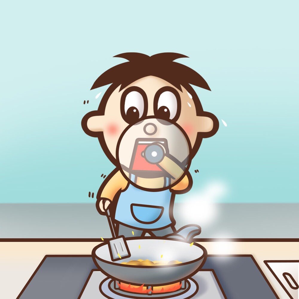 看这自信的眼神看这熟练的颠勺看这色香味假期给了我肉_圈子-新氧美容