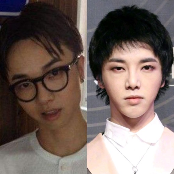 96男明星中削下颌角最狠的,我觉得是华晨宇.