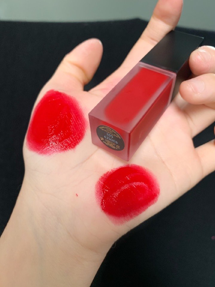 ysl新品黑盖丝绒唇釉20508这调色真的太妙了第一_圈子-新氧美容整形