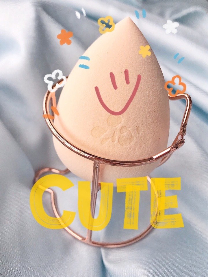 沁楠芙蓉美妆蛋是我用过最不吃粉的一款了,用它上妆服_圈子-新氧美容