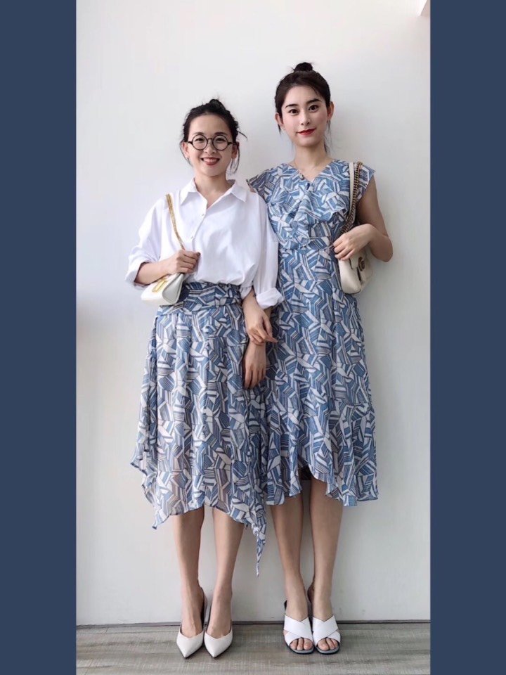 170和160的闺蜜穿搭简约穿搭