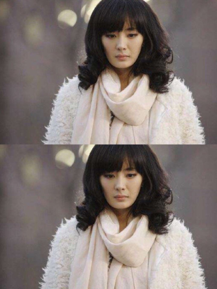 杨幂和她的"月亮脸".