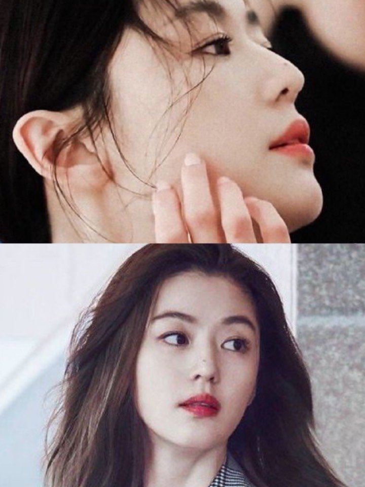 会拉得更长 下巴后缩,显嘴凸,无下巴 下巴前伸,月亮脸既视感,面中看