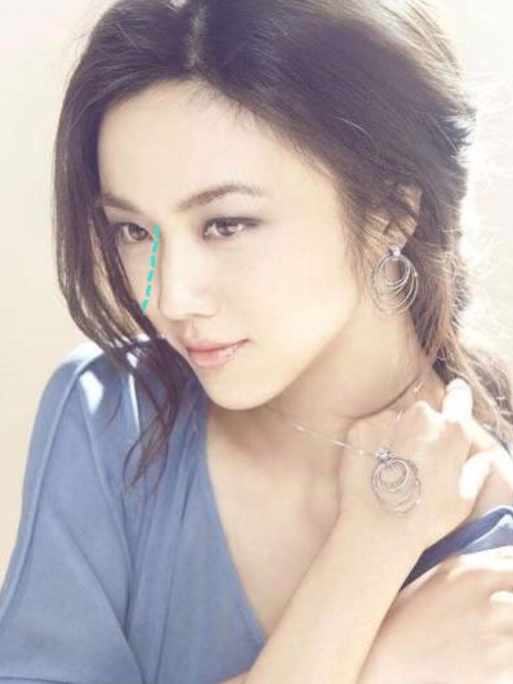 【脸型】汤唯的脸型众所周知是六角脸,平六角脸比瓜子脸更加