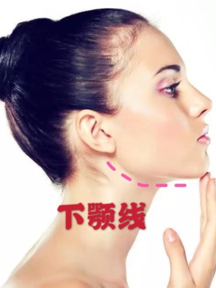 下颚线变美 #晒侧颜,看颌面 #侧颜杀下颌线就是_圈子-新氧美容整形