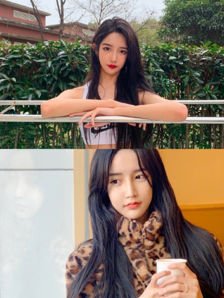 你能看出来她是女装大佬吗