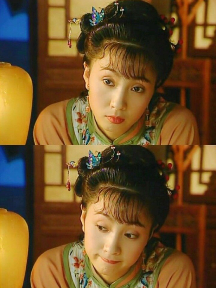 小陶虹在《向往的生活》里看到张子枫和张婧仪说"我老是不自觉的看着