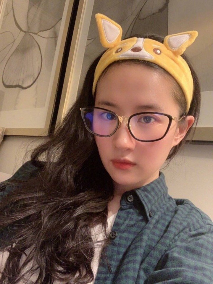 刘亦菲素颜照流出竟然可以美成这样75