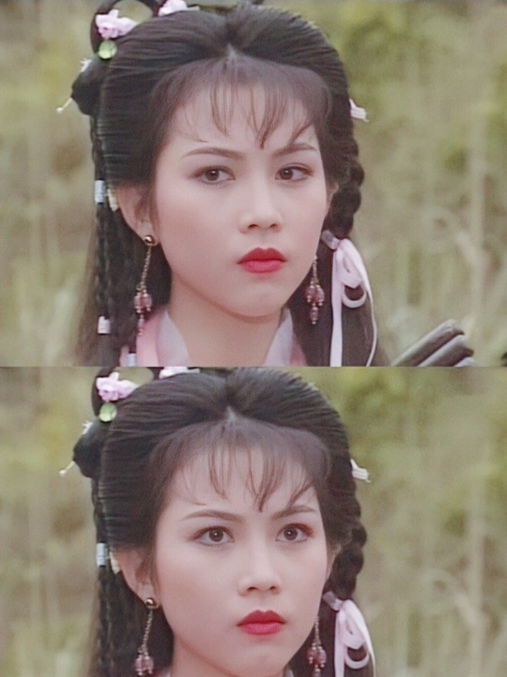 96之前看了一组皇后娘娘蔡少芬港片时期的照片,那叫一_圈子-新氧