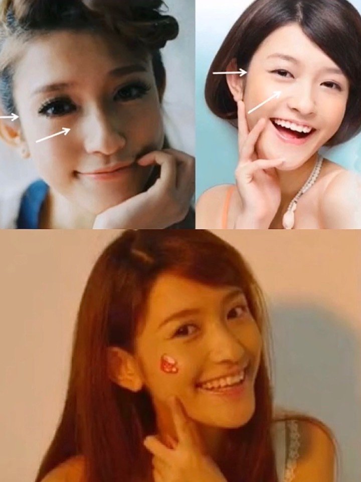 张大奕的换头史