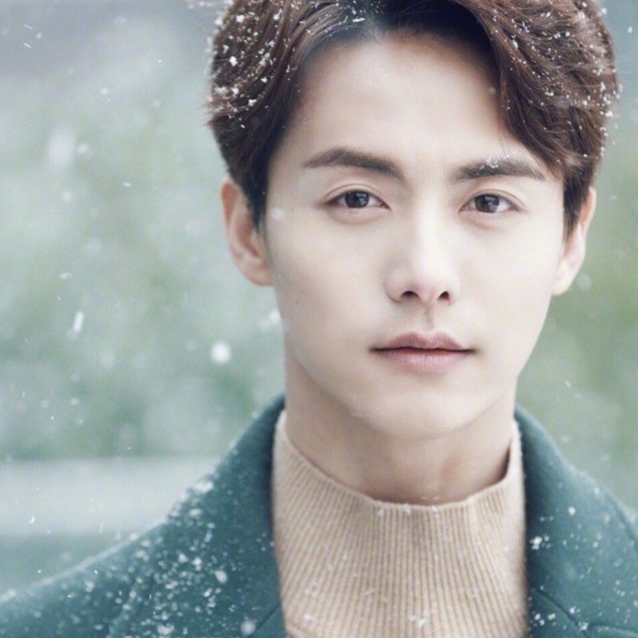 俏皮上扬微笑唇