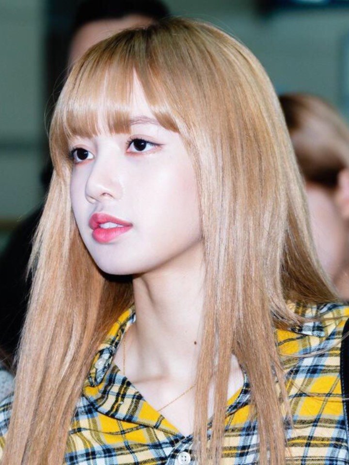 就是常说的肉肉脸 2而且lisa的面部比例是上庭宽,中下庭短