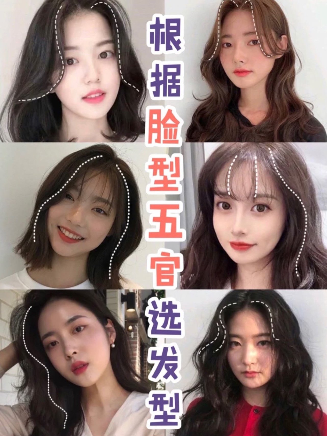 五官选发型‼️发型除了个脸型有关系和五