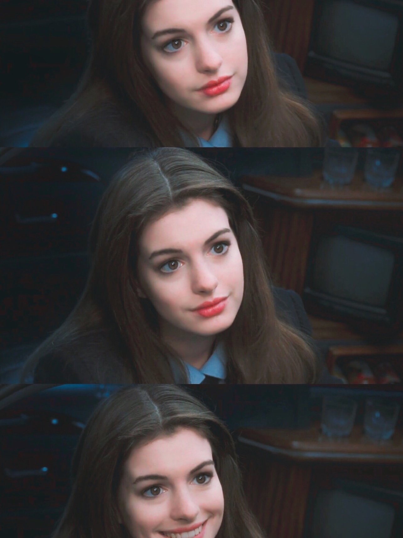 初识识安妮海瑟薇是通过她主演的9369♀15《公主日记》_圈子